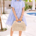 108541.All-You-Need-To-Hear-Light-Blue-Striped-Babydoll-Dress
